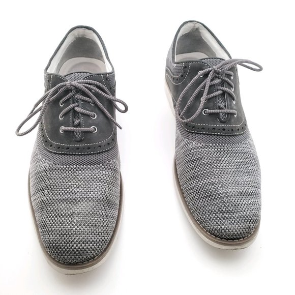 SOLD on Mercari Johnston & Murphy Gray Derby Dress Sneakers 10.5 - Picture 2 of 10